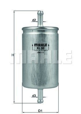 MAGNETI MARELLI 154065577710: Filtro carburante