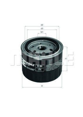 MAGNETI MARELLI 154066612270: Eļļas filtrs