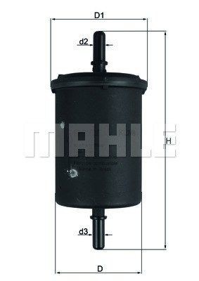MAGNETI MARELLI 154066811910: Palivovy filtr