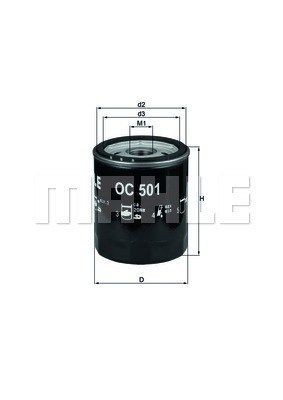 MAGNETI MARELLI 154068324550: Eļļas filtrs