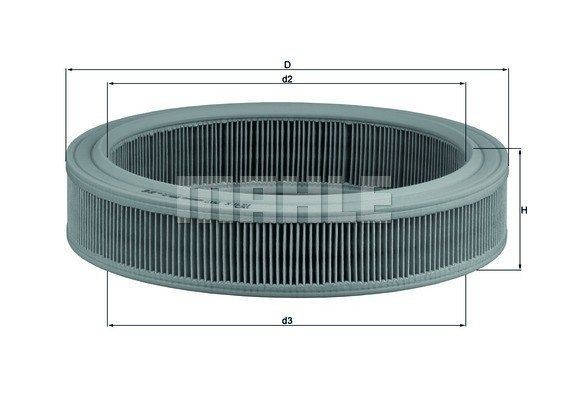 MAGNETI MARELLI 154070247970: Vzduchový filtr