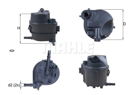 MAGNETI MARELLI 154070551314: Brændstof-filter