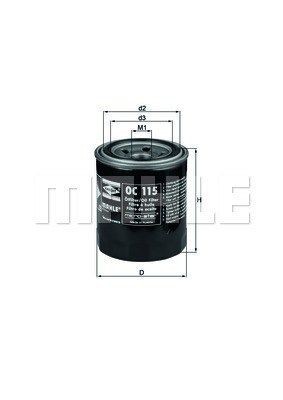 MAGNETI MARELLI 154071382820: Filtru ulei