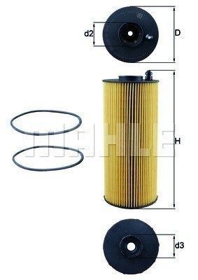 MAGNETI MARELLI 154072366277: Filtro olio