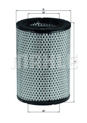 MAGNETI MARELLI 154077054940: Gaisa filtrs