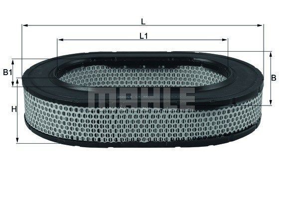 MAGNETI MARELLI 154077315810: Gaisa filtrs