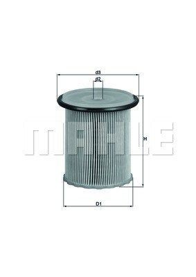 MAGNETI MARELLI 154096429010: Degvielas filtrs