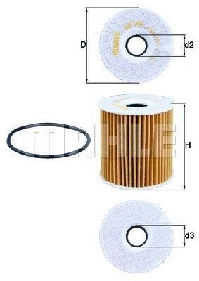 MAGNETI MARELLI 154096892900: Eļļas filtrs