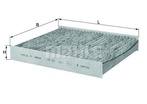MAGNETI MARELLI 154703234890: Filtro abitacolo Cartuccia filtro, Filtro al carbone attivo