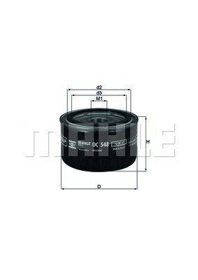 MAGNETI MARELLI 154703292090: Olejový filtr