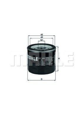 MAGNETI MARELLI 154703819530: Filtro olio