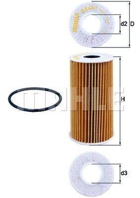 MAGNETI MARELLI 154703829760: Eļļas filtrs