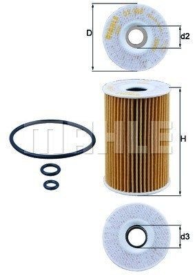 MAGNETI MARELLI 154703882280: Filtro olio