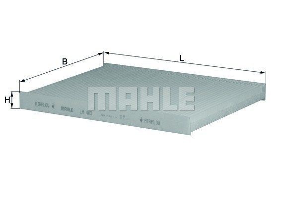 MAGNETI MARELLI 154705112510: Innenraumfilter Filtereinsatz, Partikelfilter