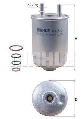MAGNETI MARELLI 154705143160: Filtro carburante