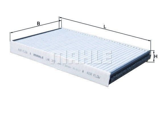 MAGNETI MARELLI 154705193960: Filtro abitacolo Cartuccia filtro, Filtro al carbone attivo