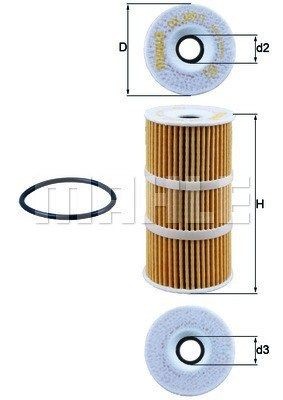 MAGNETI MARELLI 154705313320: Eļļas filtrs