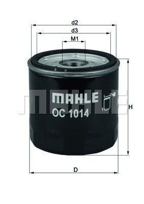 MAGNETI MARELLI 154705821820: Filtro olio