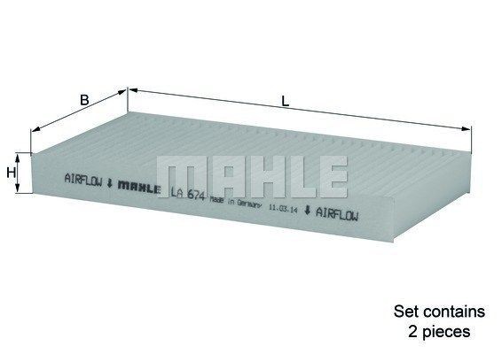 MAGNETI MARELLI 154723407450: Filtrs, Salona telpas gaiss Filtra patrona, Daļiņu filtrs