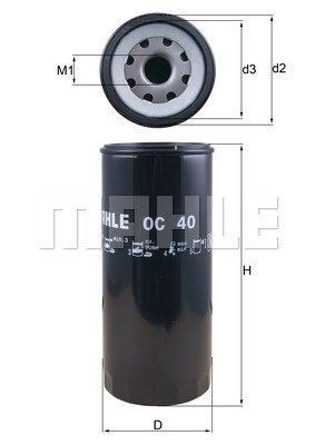 MAGNETI MARELLI 154766581400: Eļļas filtrs