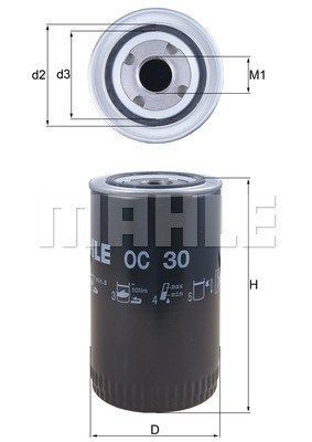 MAGNETI MARELLI 154770024880: Eļļas filtrs