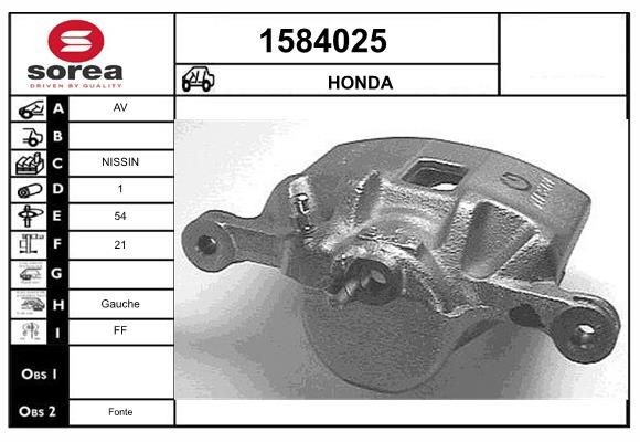SNRA 1584025: Pinza freno
