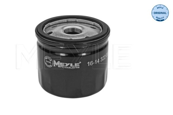 MEYLE 16-14 322 0005: Filtru ulei cu ventil blocare retur, ORIGINAL Quality