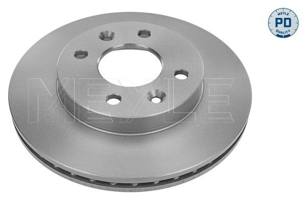 MEYLE 16-15 521 0037/PD: Bremžu diski Priekšējais tilts, Ø: 238mm, ventilējams, Ø: 238mm, cinkots, ar skrūvēm, MEYLE-PD Quality