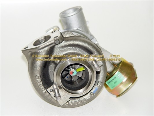 SCHLÜTTER TURBOLADER 172-00930EOL: Turboaggregat utan påbyggnads-/fästmaterial, END of LIFE Turbocharger - org. GARRETT Reman