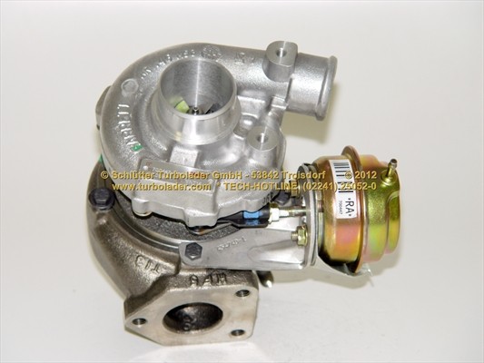 SCHLÜTTER TURBOLADER 172-03400EOL: Turboaggregat utan påbyggnads-/fästmaterial, END of LIFE Turbocharger - org. GARRETT Reman