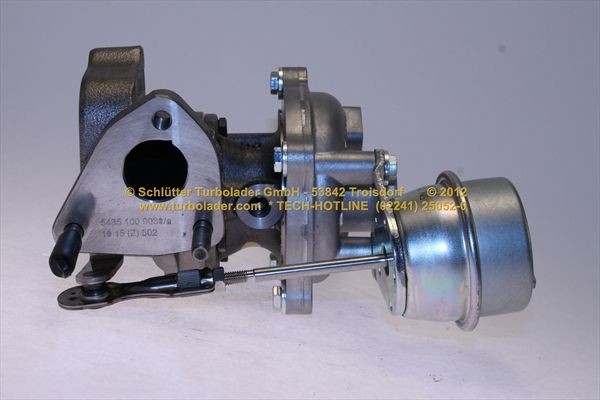 SCHLÜTTER TURBOLADER 172-11550: Turboahdin ilman asennus-/kiinnitysmateriaalia, Original NEW BorgWarner Turbocharger
