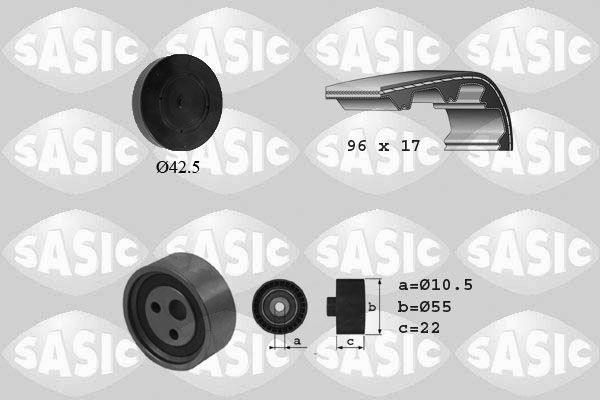 SASIC 1754003: Tandremssæt