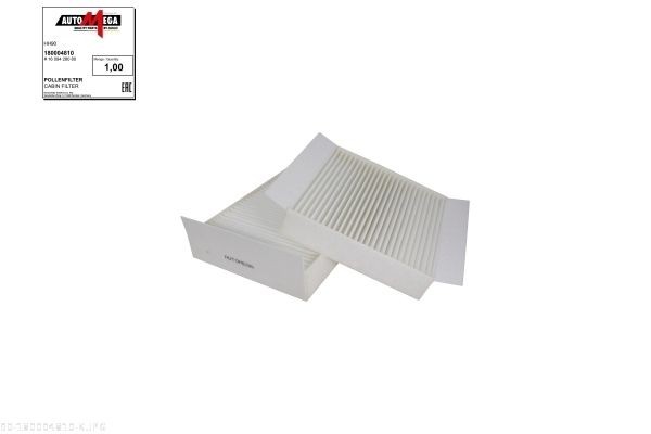 AUTOMEGA 180004810: Filtro abitacolo Filtro particellare