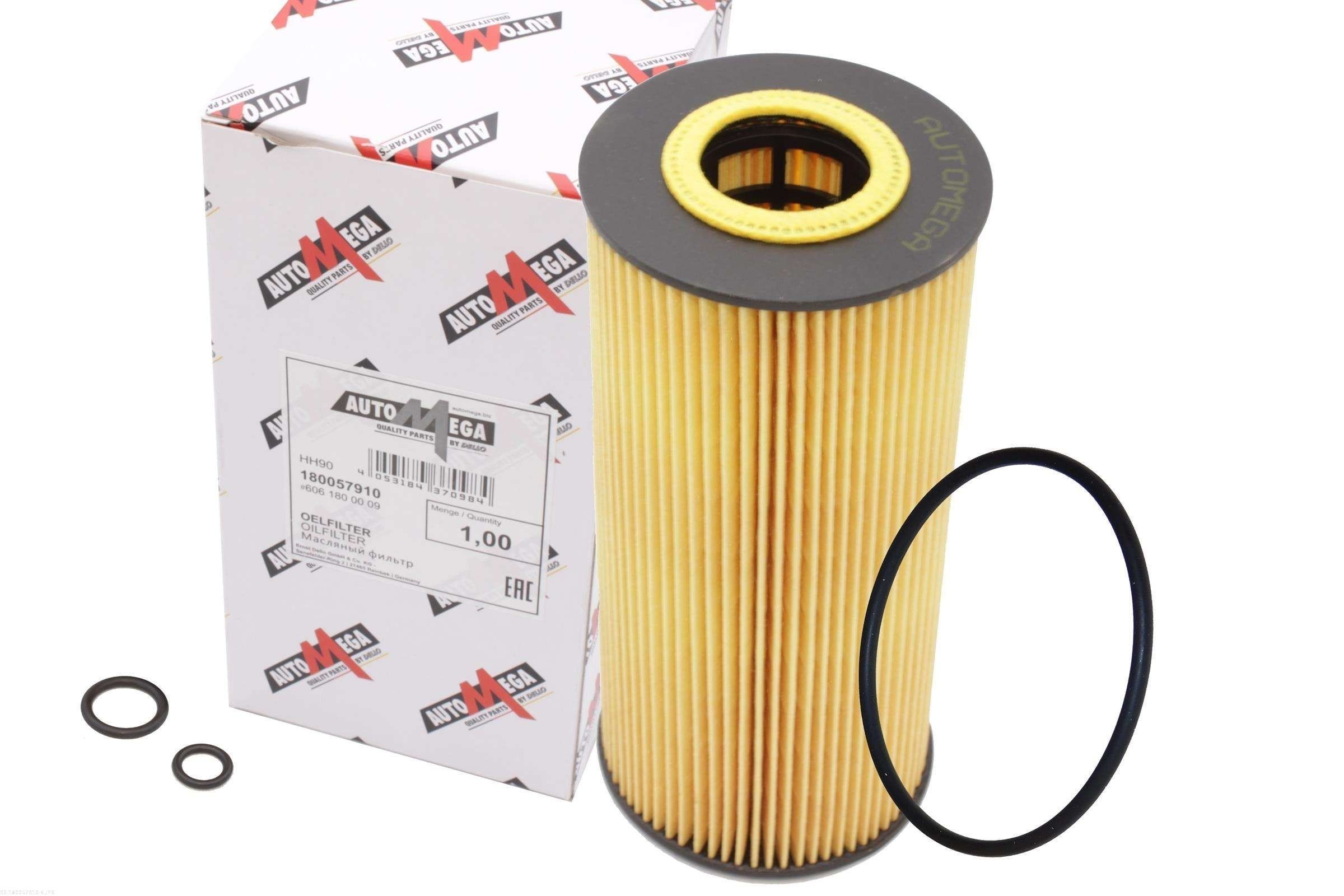 AUTOMEGA 180057910: Eļļas filtrs