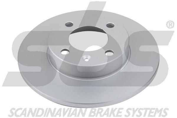sbs 1815314704: Féktárcsa Ø: 239mm, tele, Ø: 239mm, bevonatolt