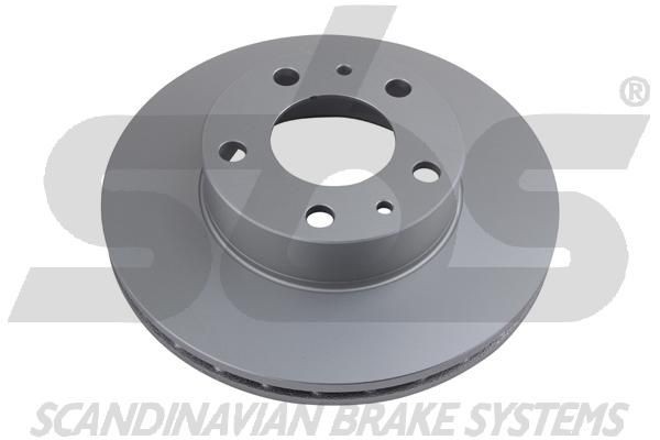 sbs 1815319945: Bremseskive Ø: 280mm, ventileret, Ø: 280mm, coatet
