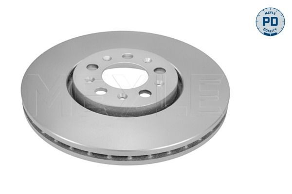 MEYLE 183 521 1051/PD: Brzdový kotúč predna naprava, Ø: 288mm, vetraný, Ø: 288mm, Pozinkované lamely, so skrutkami, MEYLE-PD Quality