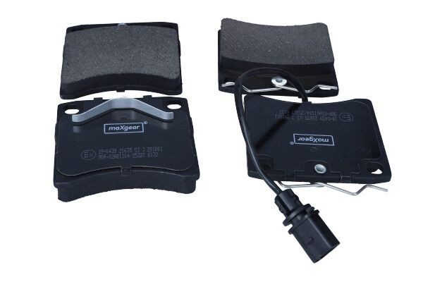 MAXGEAR 19-0439: Piduriklotsid Esisild