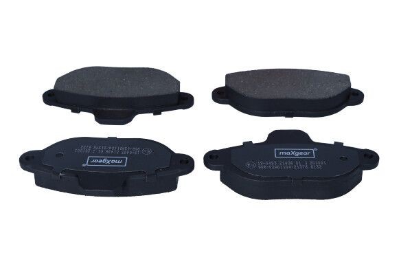 MAXGEAR 19-0493: Bremseklodser foraksel