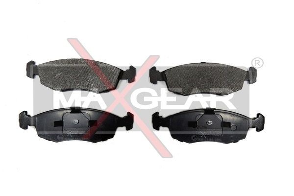 MAXGEAR 19-0628: Piduriklotsid Esisild, koos kokkusurumisvastase plekiga