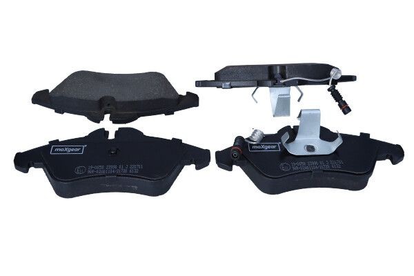 MAXGEAR 19-0658: Piduriklotsid Esisild