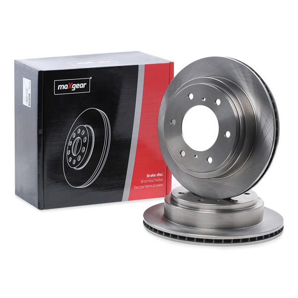 MAXGEAR 19-0787: Piduriketas Tagasild, Ø: 245mm, täis, Ø: 245mm, ilma rattalaagrita