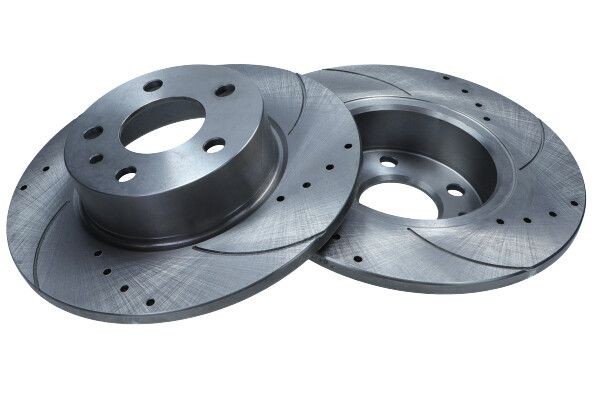 MAXGEAR 19-0981SPORT: Disque de frein Ø: 252mm, plein, rainuré/perforé, Ø: 252mm, peint