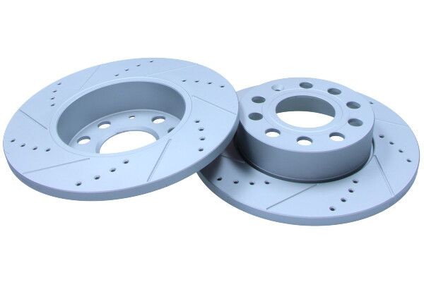 MAXGEAR 19-1058SPORT: Stabdžių diskas Ø: 256mm, visiškai, su įrėža / perforuota, Ø: 256mm, nudažyta SPORT