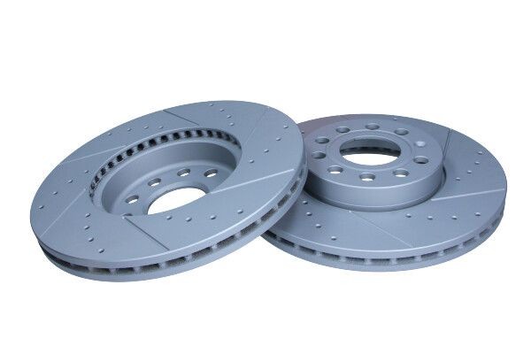 MAXGEAR 19-1059SPORT: Piduriketas Esisild, Ø: 288mm, õhutusega, piludega/augustatud, Ø: 288mm, värvitud SPORT