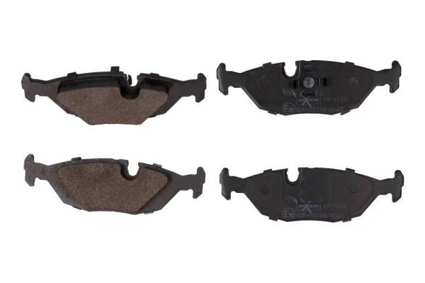MAXGEAR 19-1118: Juego de pastillas de freno Eje trasero