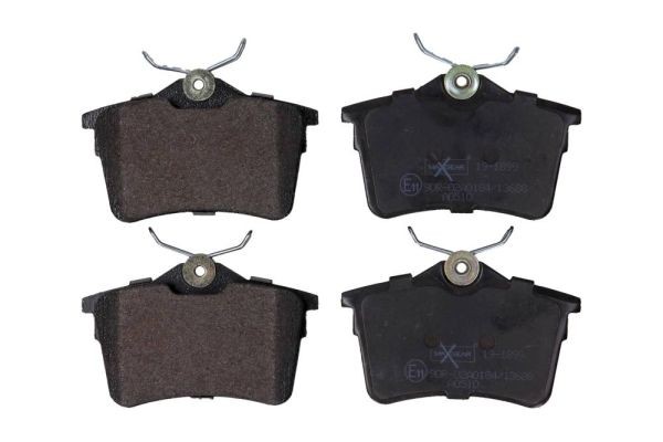 MAXGEAR 19-1899: Juego de pastillas de freno con accesorios, con tornillos pinza freno