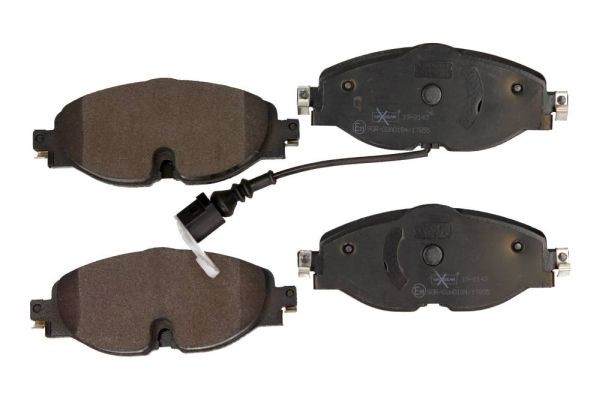 MAXGEAR 19-2143: Piduriklotsid Esisild, koos pidurisadula kruvidega