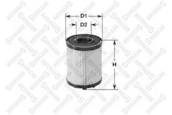 STELLOX 20-50182-SX: Eļļas filtrs