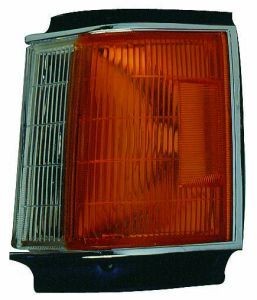 ABAKUS 212-1537R: Blinker till höger fram, vit/gul, rökgrå